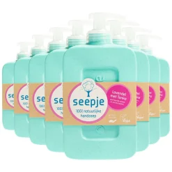 Seepje 8x Handzeep Lavendel met Tonka 300 ml