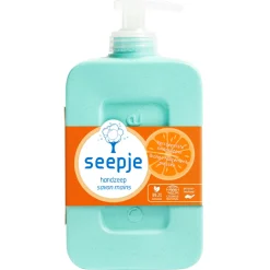 Seepje 8x Handzeep Versgeperste Sinaasappel Geur 300 ml