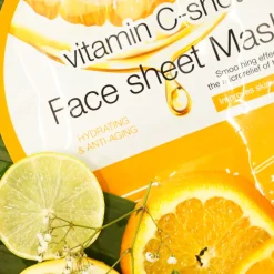 Sence 6x Gezichtsmaskers Vitamin C