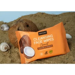 Sence 6x Gezichtsreinigingsdoekjes Coconut 20 stuks