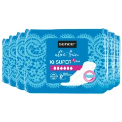Sence 6x Maandverband Super Plus 10 stuks