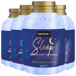 Sence 4x Of Wellness Badkristallen Sleep 600 gr