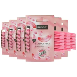 Heren Sence 6x Wegwerpmesjes Three Blades Vrouwen 6 stuks