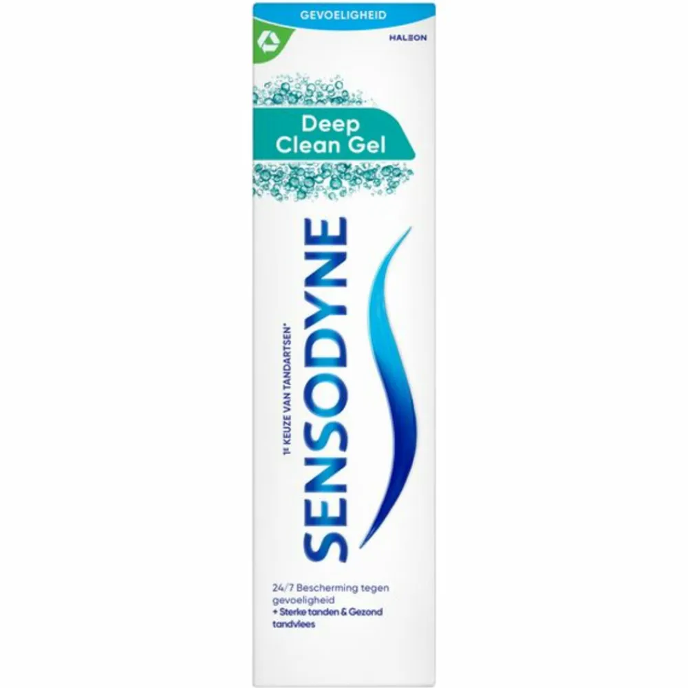 Sensodyne 3x Tandpasta Deep Clean Gel 75 ml