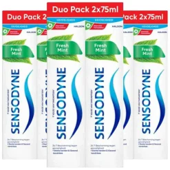 Sensodyne 3x Tandpasta Fresh Mint Duo 2 stuks