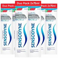 Sensodyne 3x Tandpasta Gentle Whitening Duo 2 x 75 ml