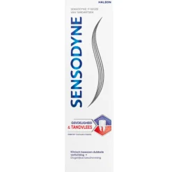 Sensodyne 3x Tandpasta Gevoeligheid & Tandvlees Original 75 ml