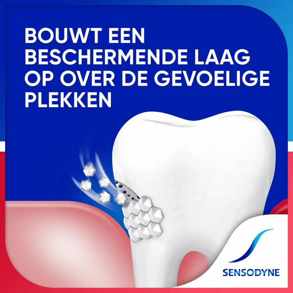 Sensodyne 3x Tandpasta Gevoeligheid & Tandvlees Original 75 ml