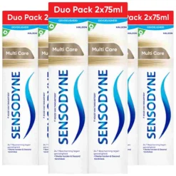 Sensodyne 3x Tandpasta MultiCare Duo 2 x 75 ml