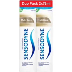 Sensodyne 6x Tandpasta MultiCare Duo 2 x 75 ml