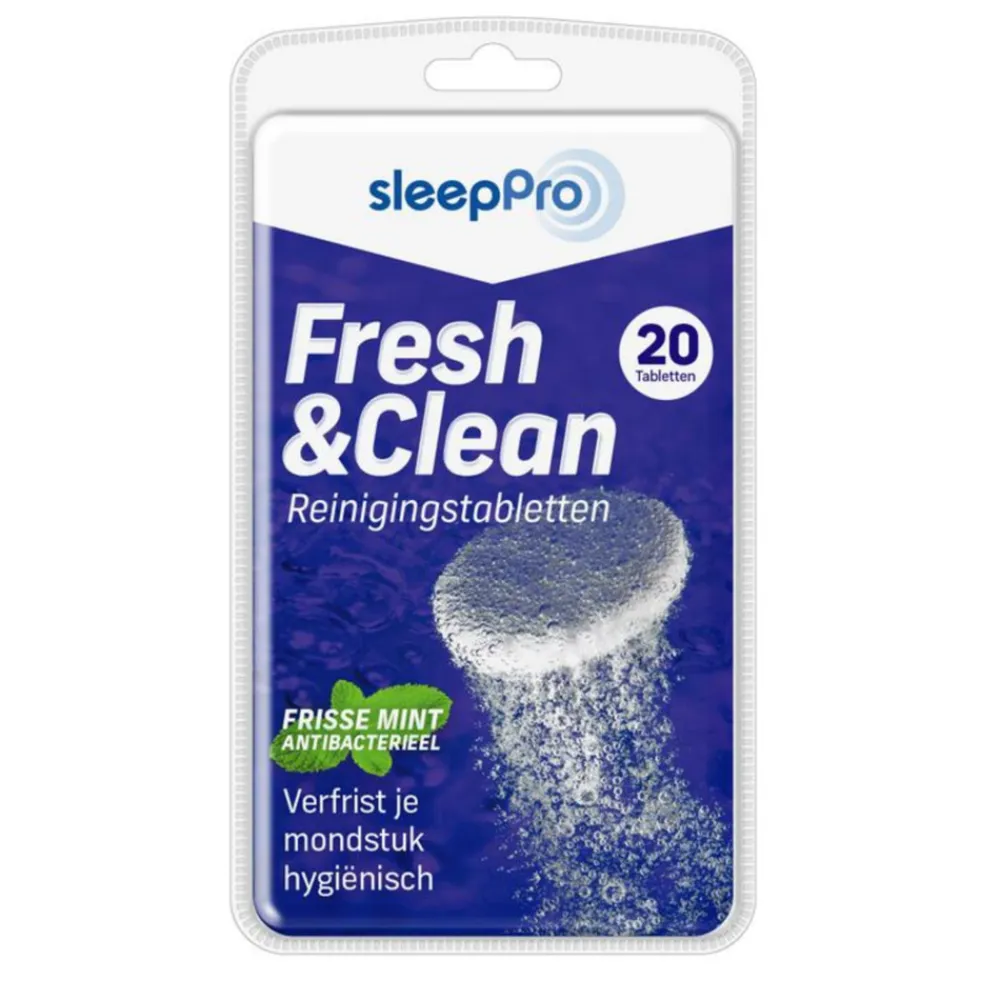 Sleeppro 2x Fresh & Clean Reinigingstabletten 20 tabletten