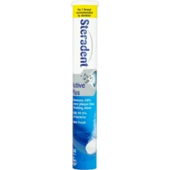 Steradent 6x Kunstgebit Reinigingstabletten Active Plus 30 tabletten