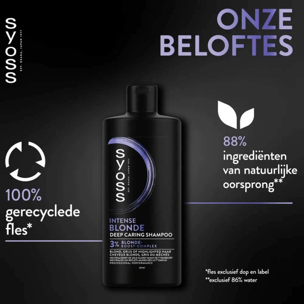 Syoss 6x Blonde Shampoo 440 ml