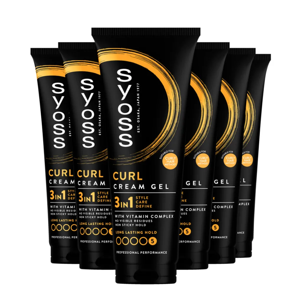 Syoss 6x Curl Control Gel 250 ml