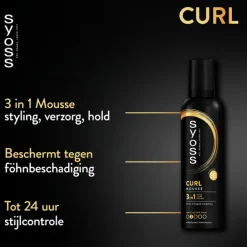 Syoss 6x Curl Haarmousse 250 ml