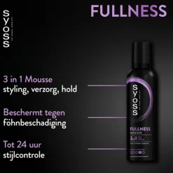 Syoss 6x Fullness Haarmousse 250 ml