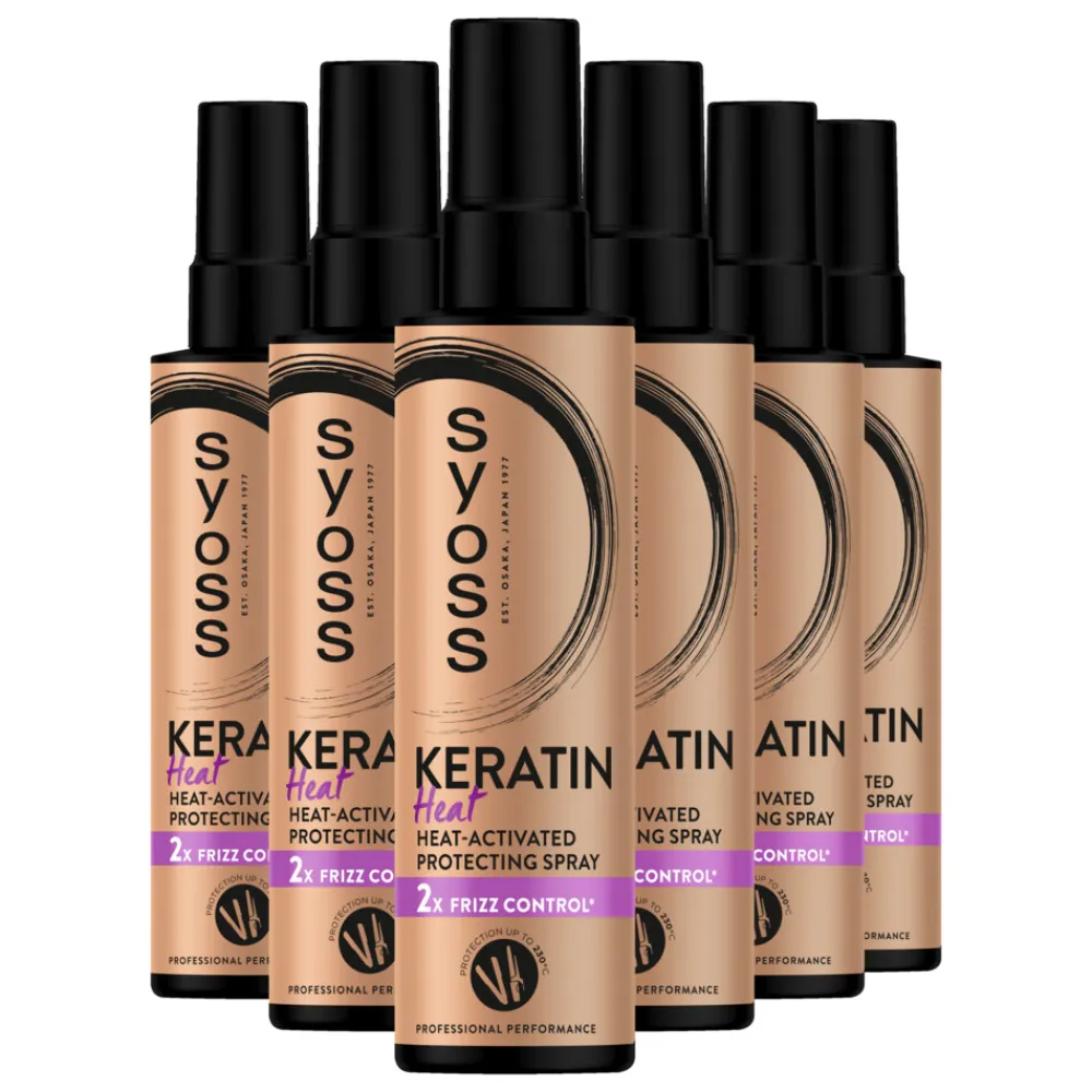 Syoss 6x Keratin Heatprotection Spray 200 ml