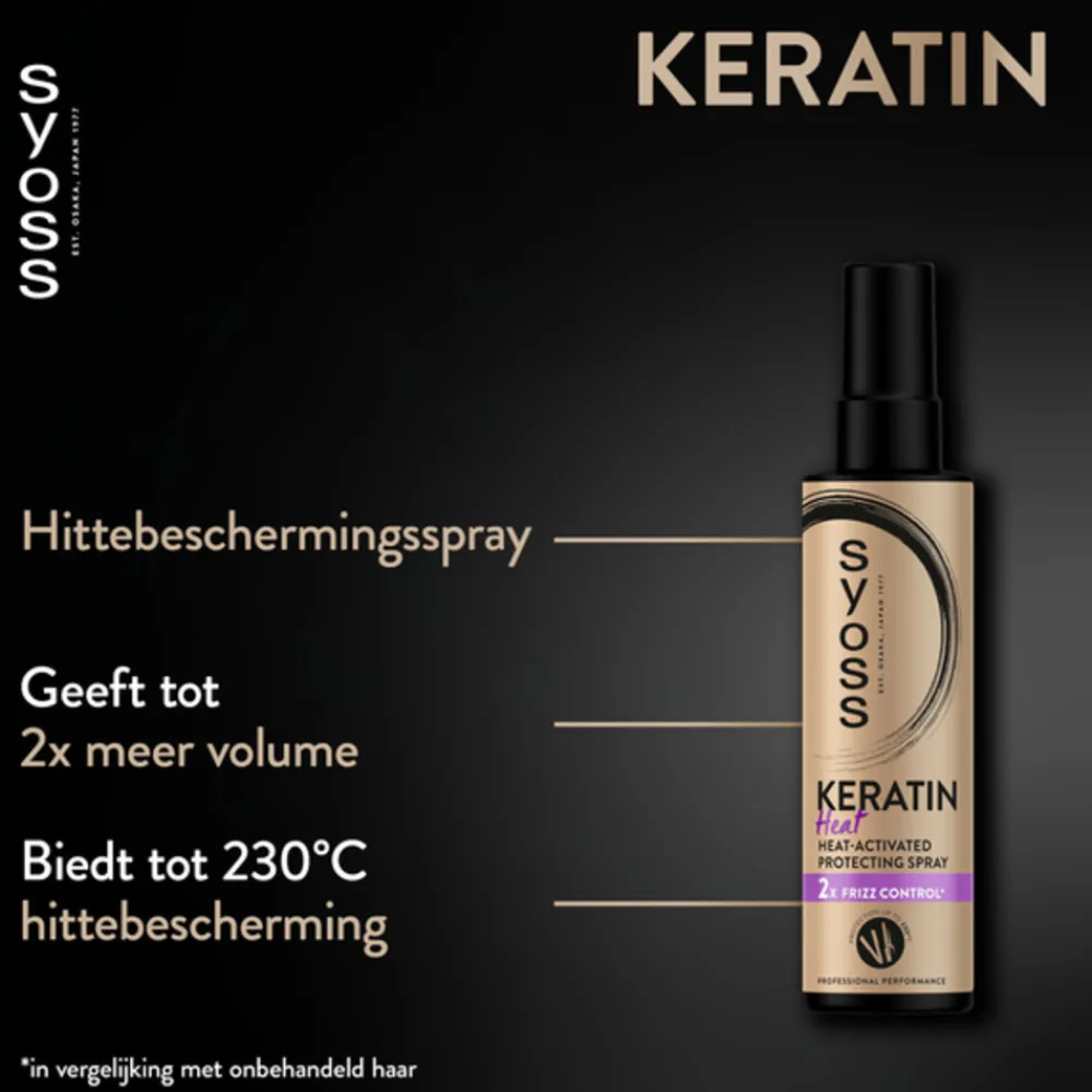Syoss 6x Keratin Heatprotection Spray 200 ml