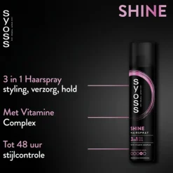 Syoss 6x Shine Hold Haarspray 300 ml