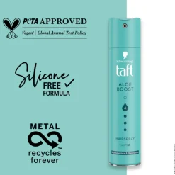 Taft 6x Hairspray Aloe Boost 250 ml