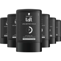 Taft 6x Men Power Gel Unlimited Hold 7 300 ml
