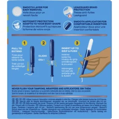 Tampax 8x Pearl Compak Regular Tampons Met Inbrenghuls 18 stuks