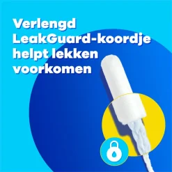 Tampax 8x Pearl Compak Super Plus Tampons met Inbrenghuls 18 stuks