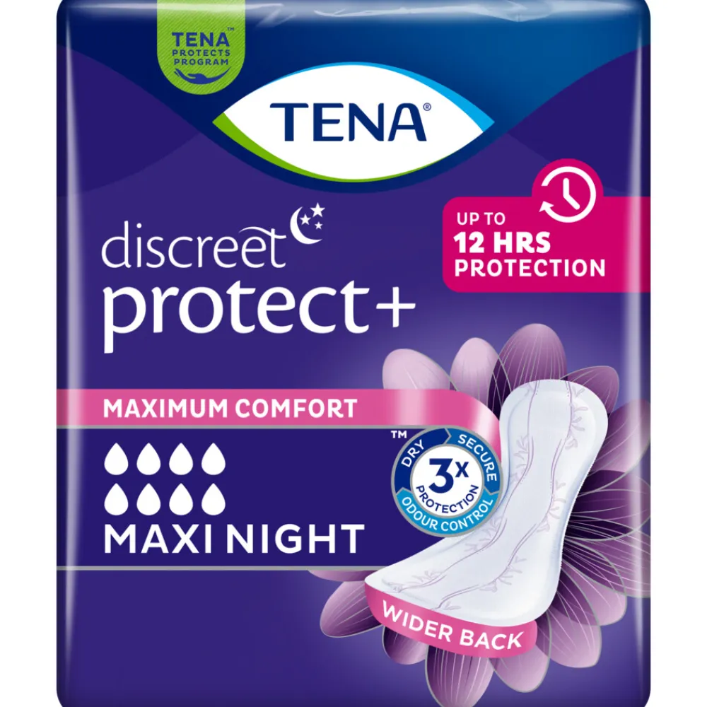 TENA 6x Discreet Maxi Night 12 stuks