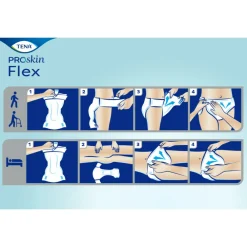 TENA 3x Proskin Flex Maxi L 22 stuks