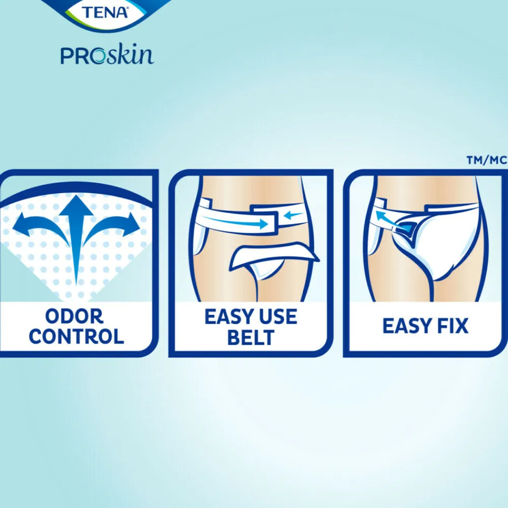 TENA 3x Proskin Flex Super L 30 stuks