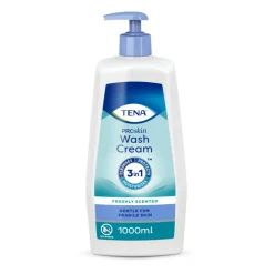 TENA 3x Proskin Wash Cream Pompfles 500 ml