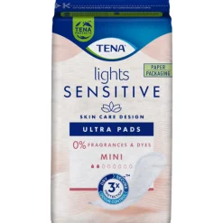 TENA 3x Sensitive Lights Ultra Pads Mini 20 stuks