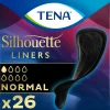 TENA 3x Silhouette Pads Black Normal 26 stuks