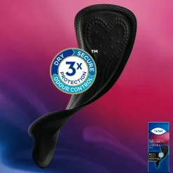 TENA 3x Silhouette Pads Black Normal 26 stuks