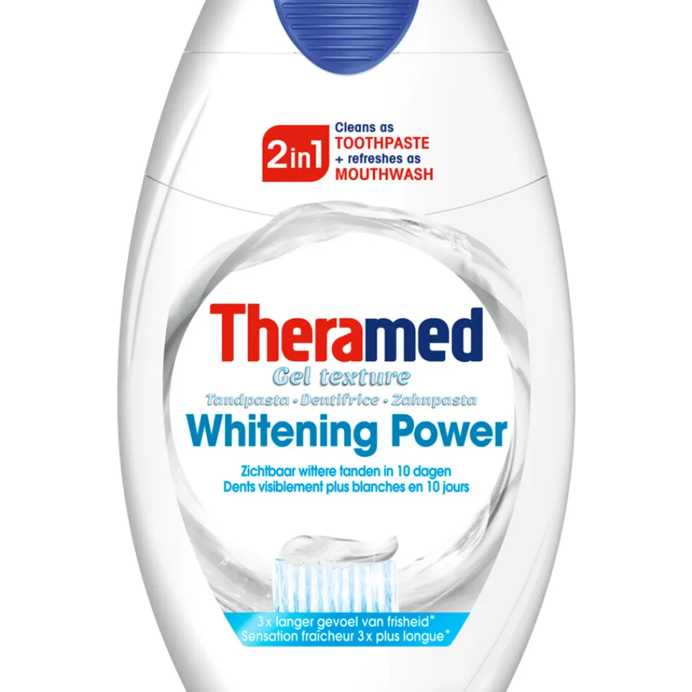 Theramed 6x Tandpasta 2in1 Whitening Power 75 ml