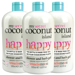 Treaclemoon 3x My Coconut Island Bad en Douchegel 500 ml