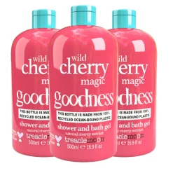 Treaclemoon 3x Wild Cherry Magic Bad en Douchegel 500 ml