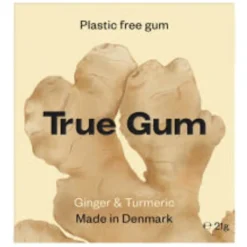 True Gum 6x Ginger & Turmeric Sugarfree 21 gr