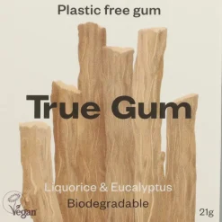 True Gum 3x Liquorice & Eucalyptus Sugarfree 21 gr