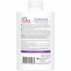 Unicura 6x Vloeibare Handzeep Navulling Balans 250 ml