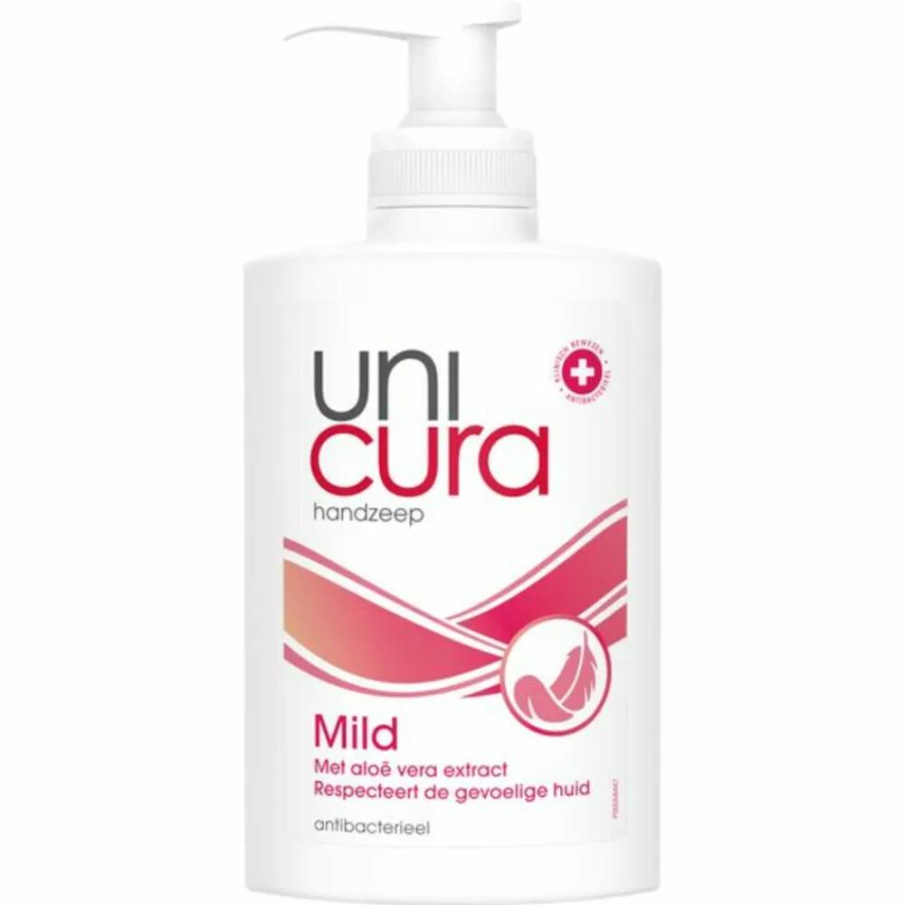 Unicura 6x Vloeibare Handzeep Mild 250 ml
