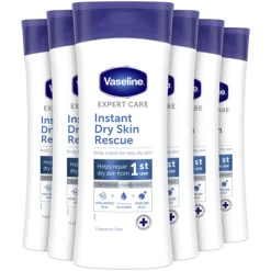 Vaseline 6x Bodylotion Expert Care Instant Dry Skin Rescue 400 ml