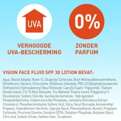 Vision 2x Zonnebrand Face Fluid SPF 30 50 ml