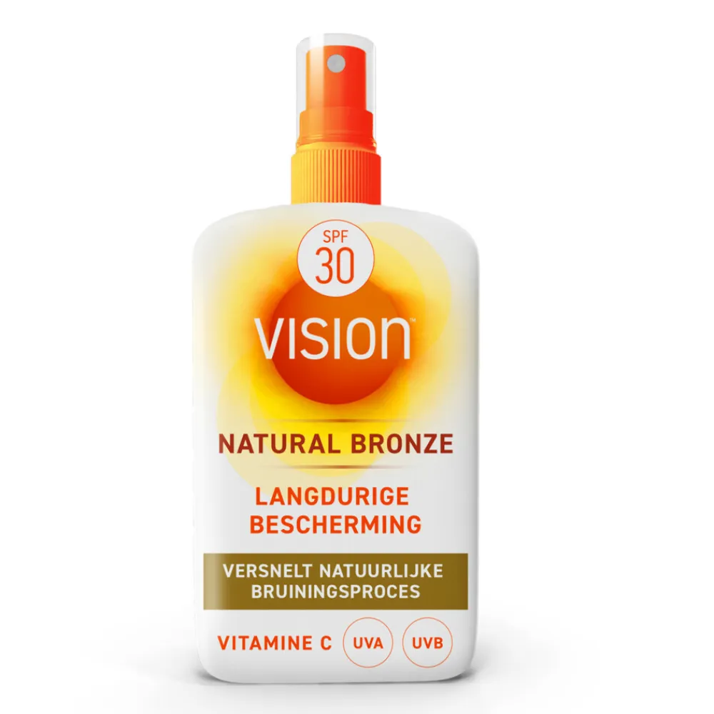 Vision 2x Zonnebrand Natural Bronze SPF 30 185 ml