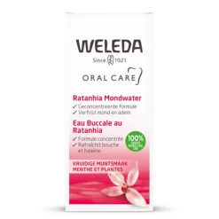 WELEDA 3x Mondwater Geconcentreerd Ratanhia 50 ml