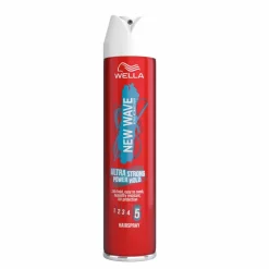 Wella 6x New Wave Ultra Strong Power Hold Haarspray 250 ml