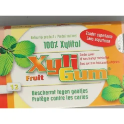 Xyligum 24x Kauwgom Fruit 12 stuks