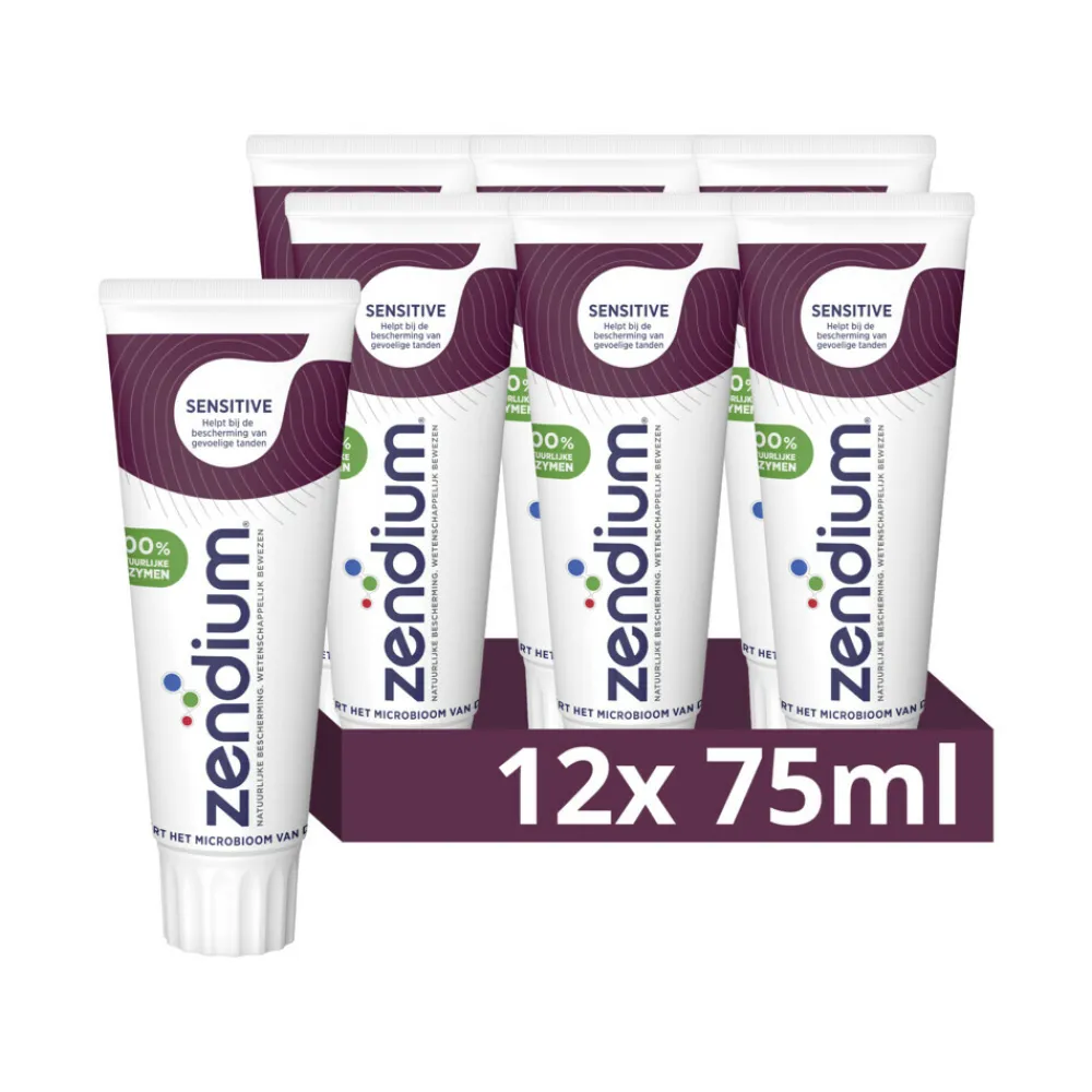 Zendium 12x Tandpasta Sensitive 75 ml