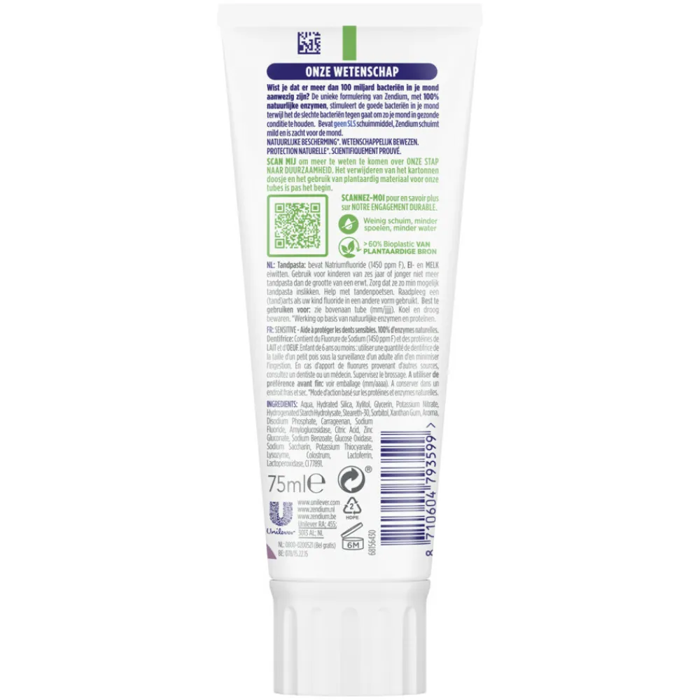 Zendium 12x Tandpasta Sensitive 75 ml