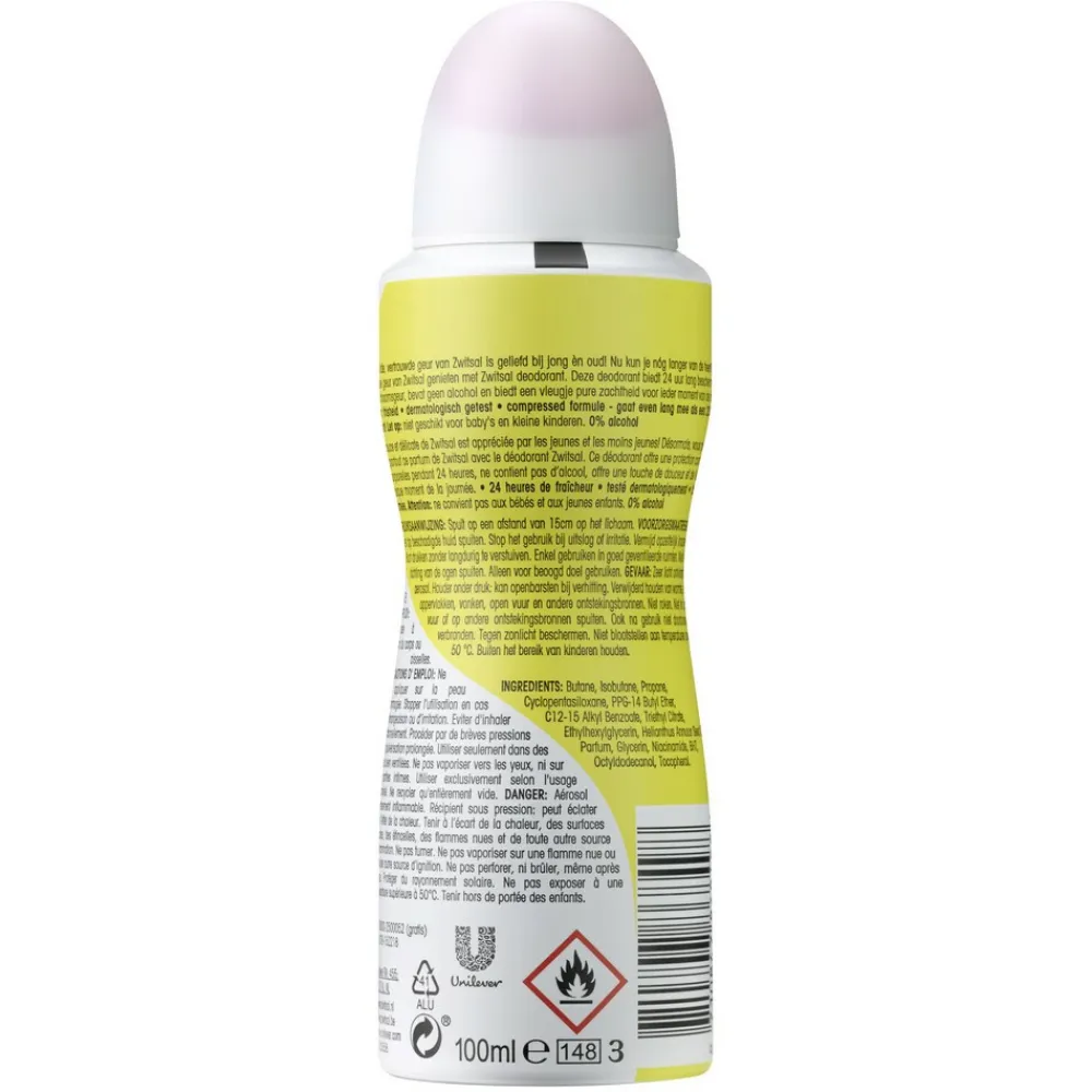 Zwitsal 6x Deodorant Original 100 ml